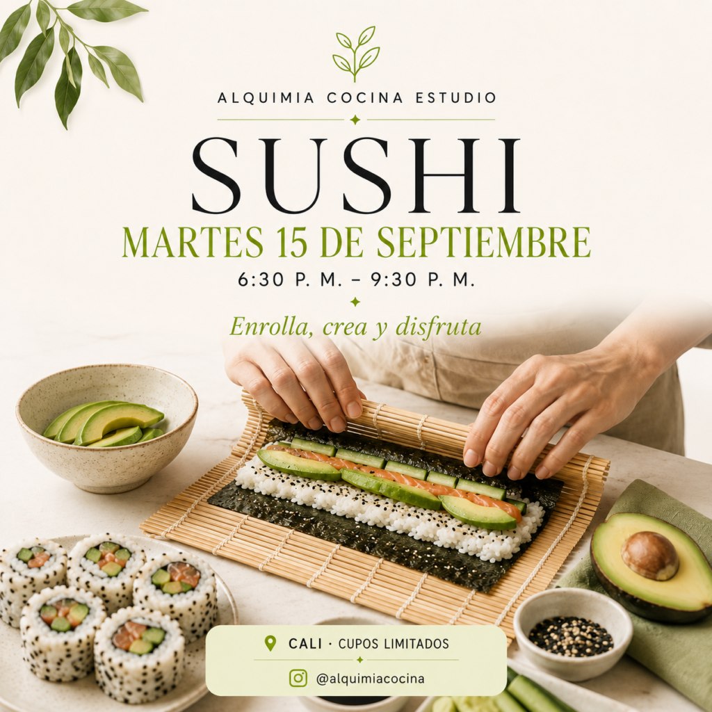 Sushi – Fundamentos, Técnica y Sabor