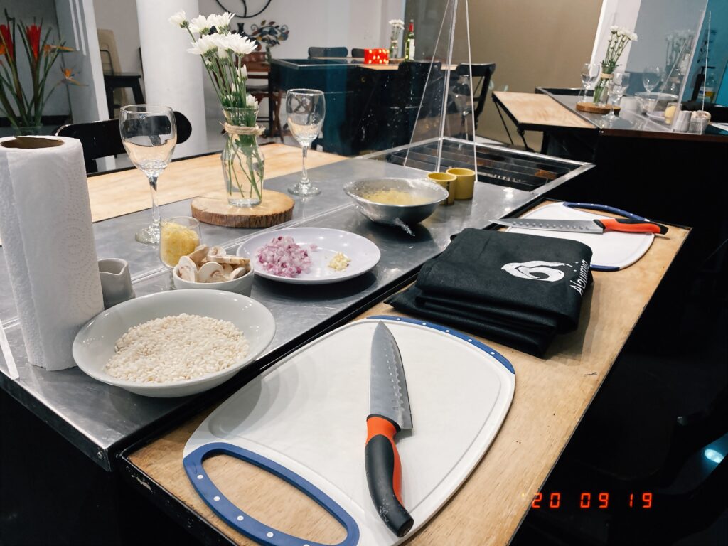 Experiencia de cocina en pareja en Alquimia