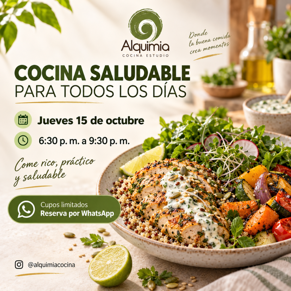 Cocina saludable para todos los días