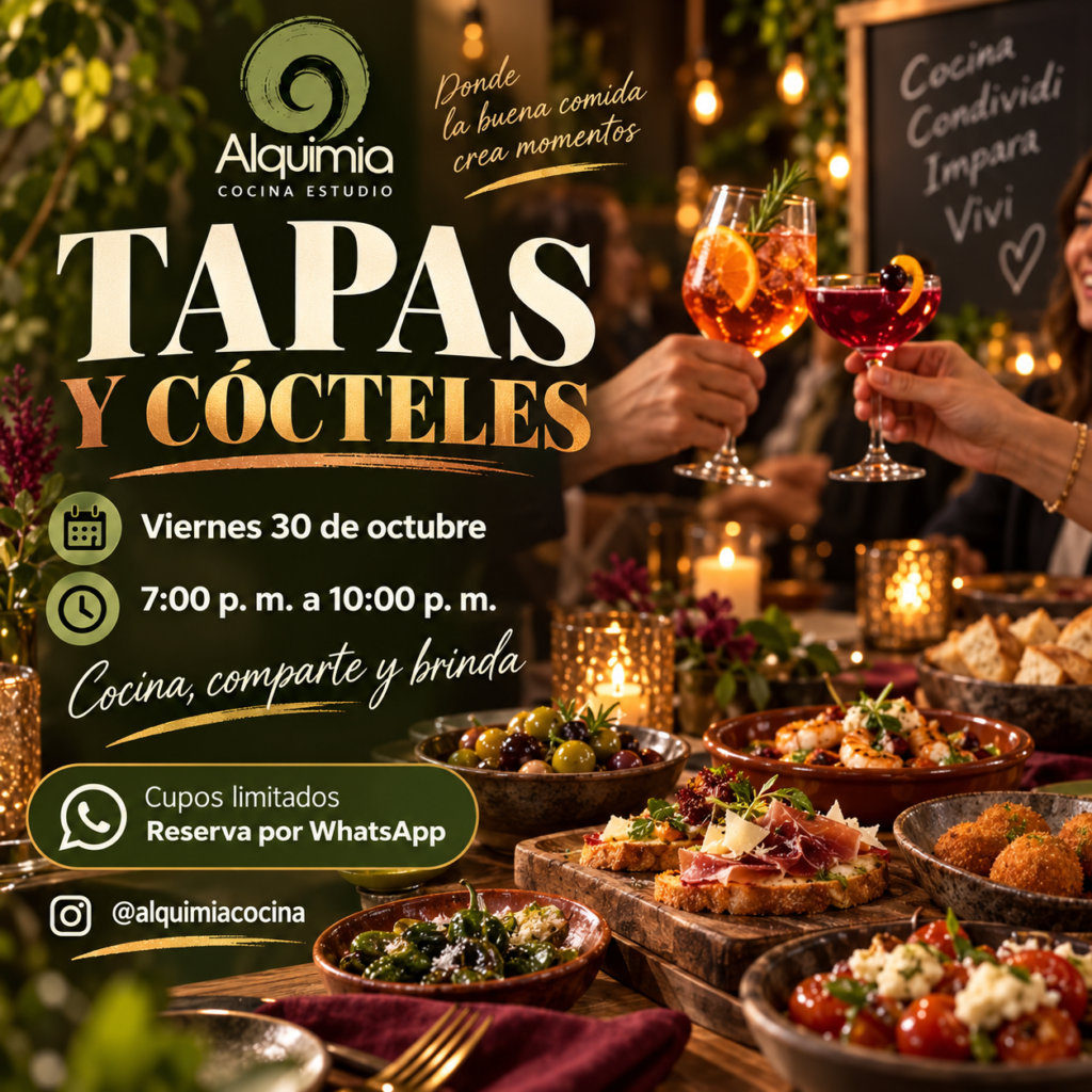 Tapas y cócteles