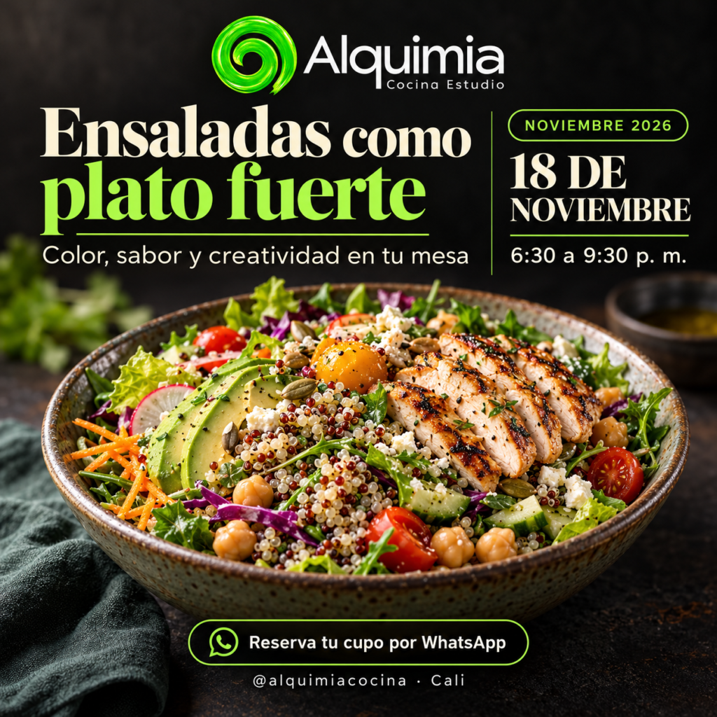 Ensaladas como plato Fuerte